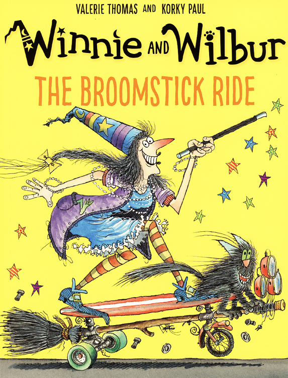 现货 英文原版绘本 The Broomstick Ride 温妮女巫系列 幽默幻想 魔法 Winnie and Wilbur