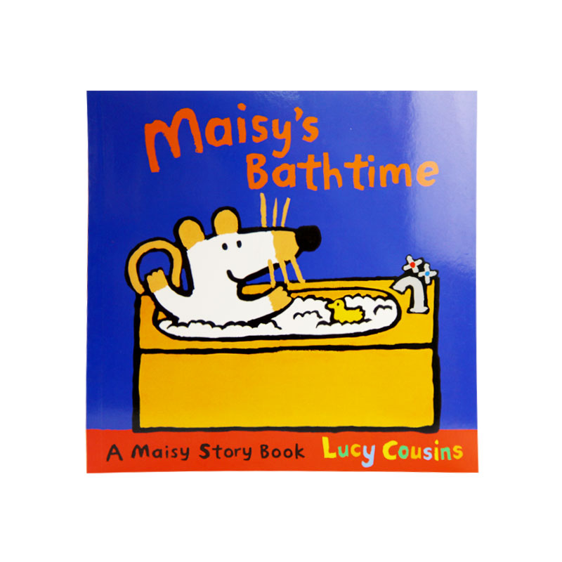 现货 进口英文原版绘本 小鼠波波系列 Maisys Bathtime小鼠波波的洗澡时间