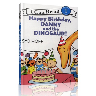 英文原版儿童有声读物含CD 生日快乐丹尼与恐龙 Happy Birthday, Danny and the Dinosaur!含CD