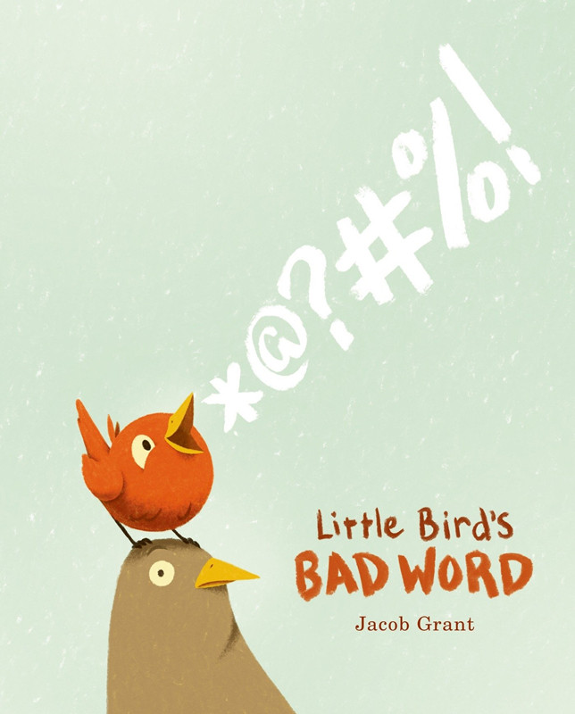 birds bad word: a picture book 小鸟的坏话:图画书 儿童英语启蒙