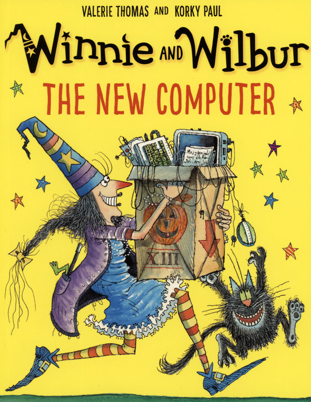 现货 英文原版绘本 The New Computer温妮女巫系列 幽默幻想 魔法 Winnie and Wilbur