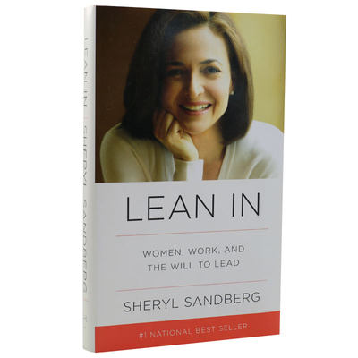 现货 英文原版小说读物  Lean In 向前一步 谢丽尔桑德伯格Sheryl Sandberg 精装 毛边版励志杨澜 徐小平 李开复力荐