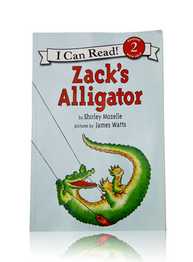进口英文原版 I Can Read, Level 2 Zack’s Alligator 扎克的鳄鱼 扎克和他的鳄鱼布里吉特的有趣故事 汪培珽推荐第四阶段