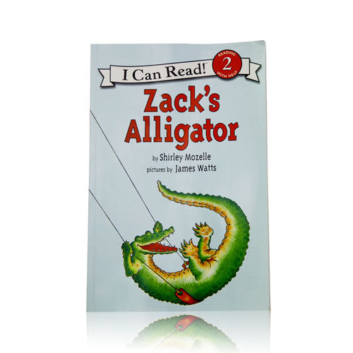 进口英文原版 I Can Read, Level 2 Zack’s Alligator 扎克的鳄鱼 扎克和他的鳄鱼布里吉特的有趣故事 汪培珽推荐第四阶段