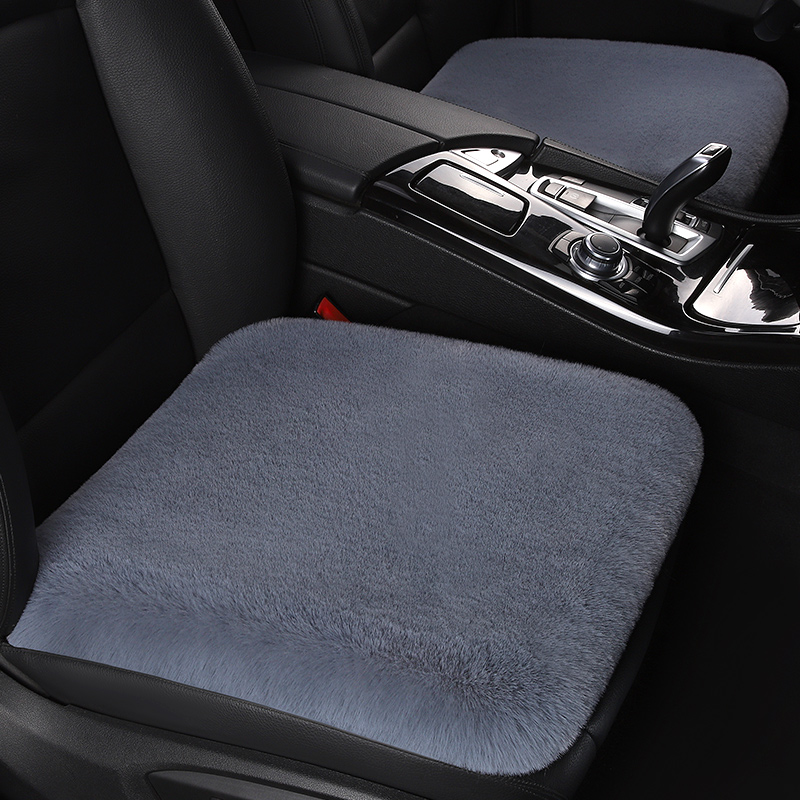 新款毛绒五层加厚冬季汽车坐垫套