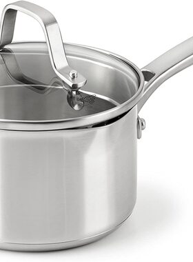 美国代购Calphalon Classic 3层复合结构不锈钢汤锅