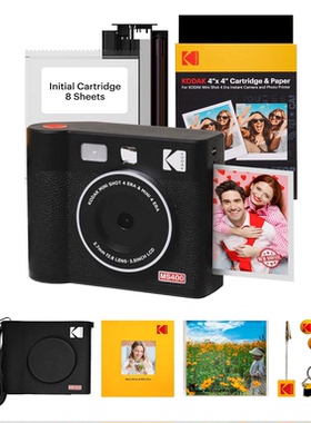 美国代购KODAK Mini Shot 4 ERA Instant Camera拍立得 照片打印