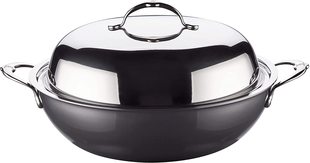美国代购 NanoBond Titanium Wok钛金属不锈钢炒锅意大利制 Hestan