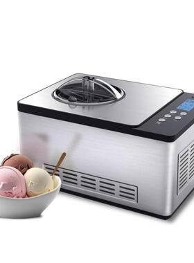 美国代购Whynter Ice Cream Maker ICM-200LS 内置压缩机冰淇淋机
