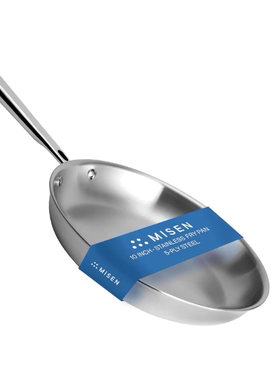 美国代购Misen 5-Ply Stainless Steel Pan 5层复合不锈钢煎锅