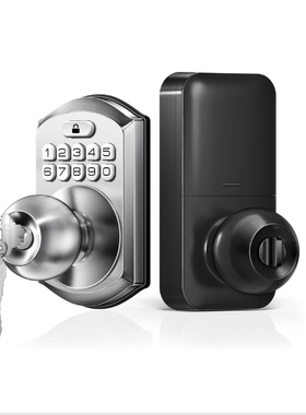 美国代购 TEEHO Keyless Entry Door Lock ‎TE003 密码锁电子锁