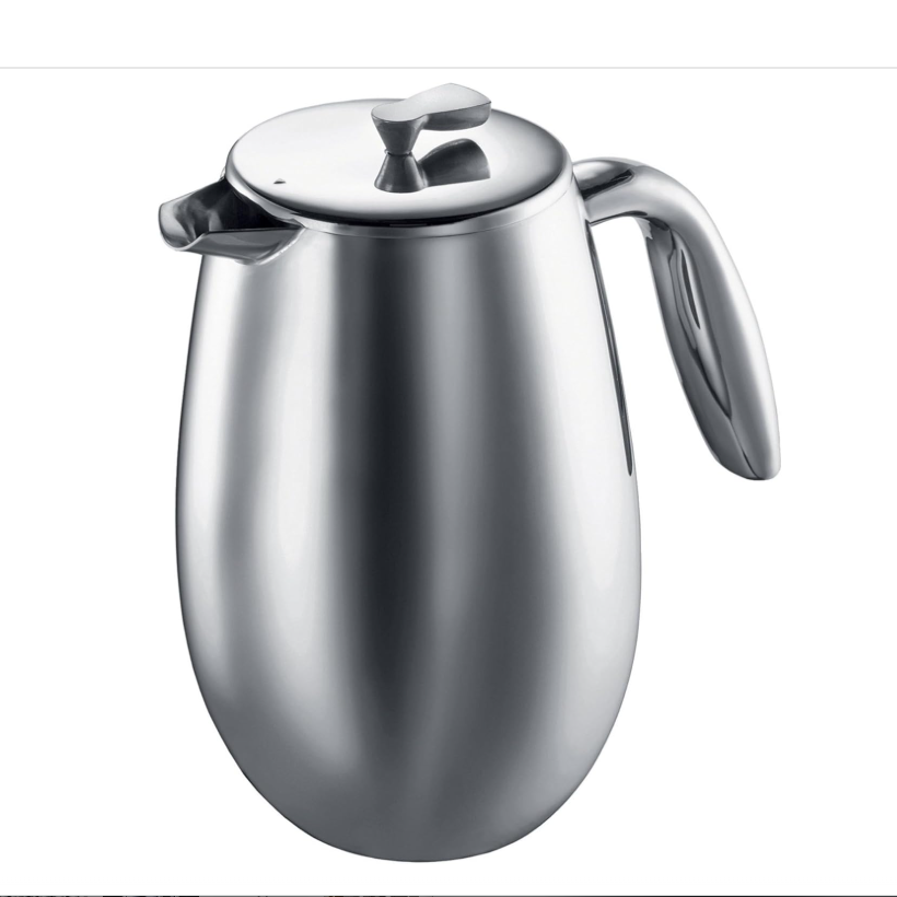 英国代购Bodum French Press Coffee Maker 不锈钢咖啡法压壶