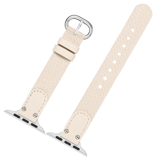 适用苹果iwatch9/8/7/6手表表带尼龙编织夏天女生s8s7s6手表带iwatchse创意iphonewatch九代可爱applewatchs8