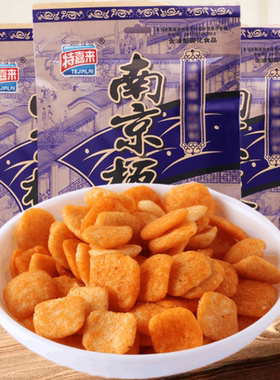 经典牛皮纸特嘉来南京板鸭味82g大袋10袋8090后儿时回忆怀旧零食