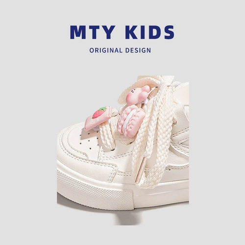 Милая белая обувь, детская повседневная обувь для отдыха, кроссовки, осенняя