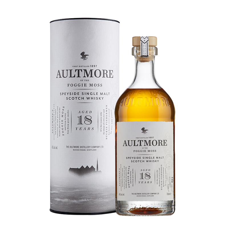 正品行货aultmore欧摩18年洋酒斯贝塞单一麦芽威士忌700ml46%瓶装