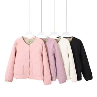 女士加厚全羊毛内胆长袖 外套