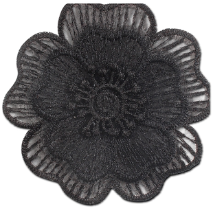 免烫自粘黑色蕾丝衣服补丁贴布贴装饰羽绒服连衣裙子补洞无痕修复