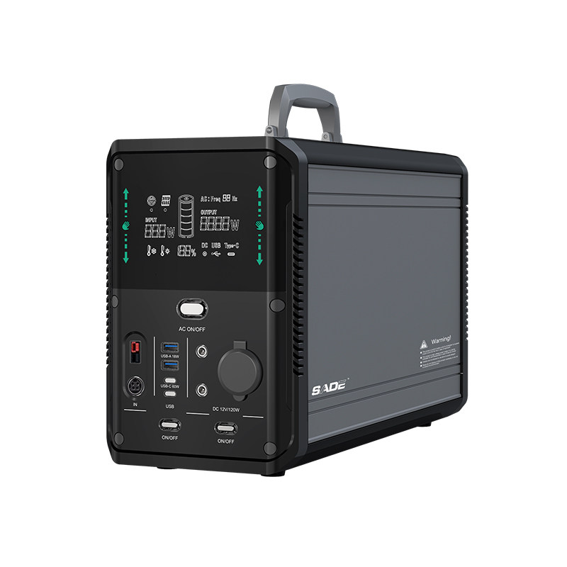 尚族SADE移动电源SKA1000T便携式1000W电源220V/110V自驾露营郊游