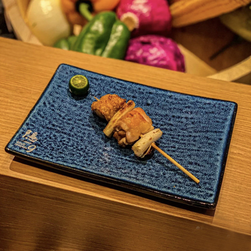 日式烧鸟盘烤肉串盘烤物炸物碟子复古长方寿司盘创意料理陶瓷餐具