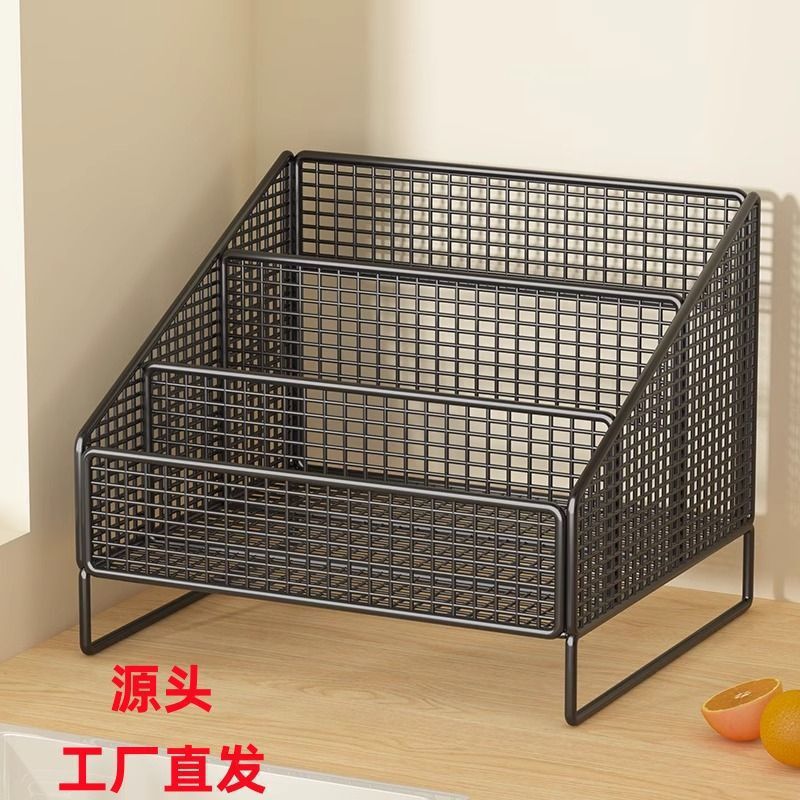调料置物架厨房收纳架家用杯架台面多功能调味品分格储物架子桌面