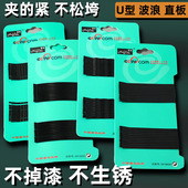 简约黑色一字夹侧边固定发夹刘海夹小黑卡子慧琳弧形钢夹边夹发卡