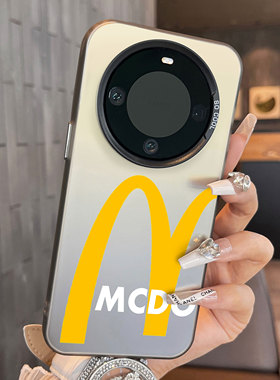 适用于realme真我GT5Pro手机壳黄色字母m彩银新品男女款全包12proplus防摔高级感保护套磨砂简约真我11+