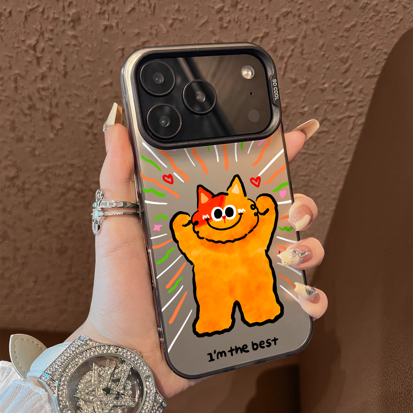 适用于vivoiqoo13pro手机壳发光橙猫12支架11s彩银9新品z10turbo男女8款7防摔6se保护5套neo10proplus