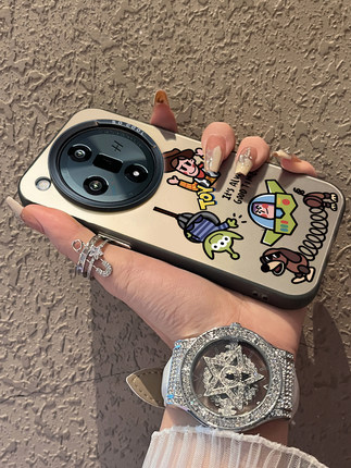 适用于OPPOFindx7pro手机壳玩具总动员彩银新品男女款全包findx6/x5防摔保护套简约findx7ultra至尊版