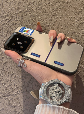 适用彩银小米手机壳简约