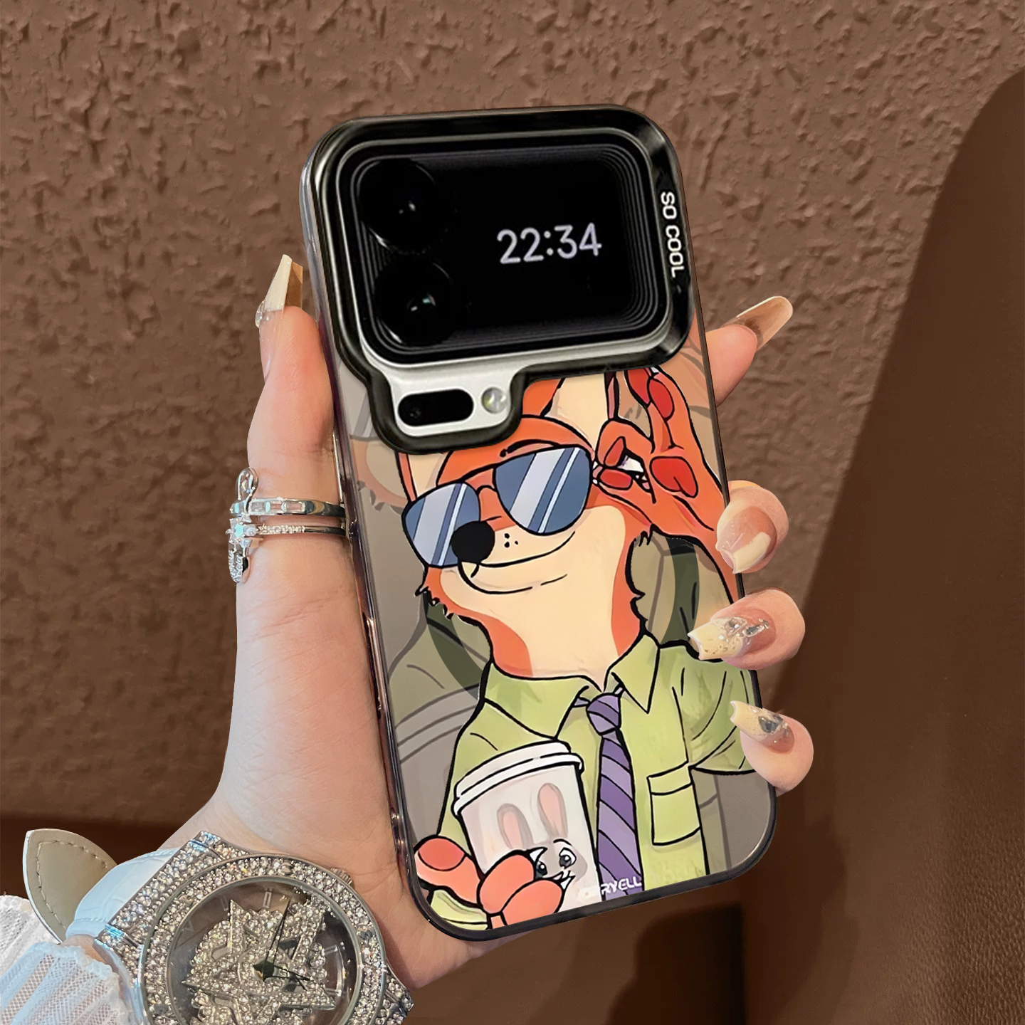 适用于小米17promax手机壳疯狂动物城尼克朱迪简约磁吸高级感12s外全包新款红米k60男女生13至尊套14ultra/15