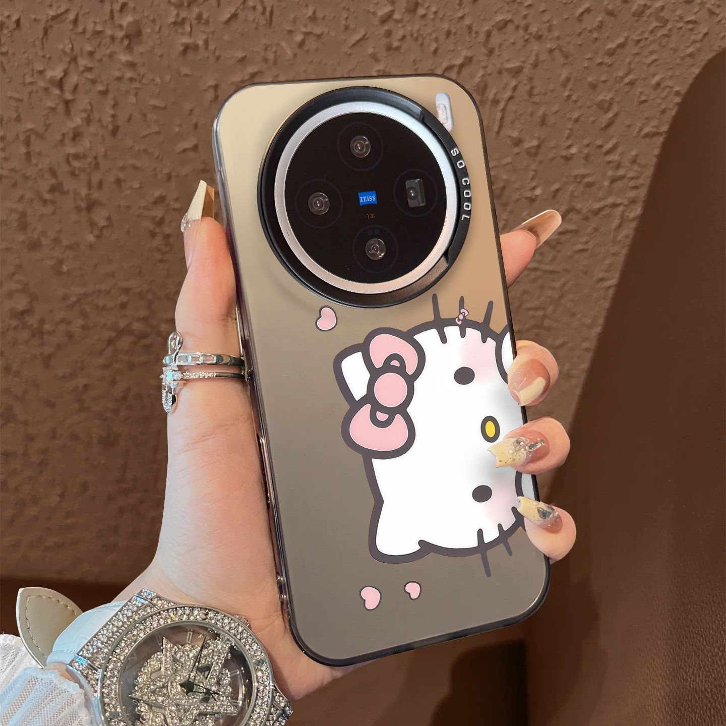 适用于vivox300pro手机壳支架粉白探头猫x100ultra新品80男女款90s彩银60全包70防摔套x200promini,3C数码配件,手机保护套/壳,淘宝优惠券,粉丝福利购,淘宝优惠卷