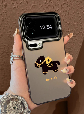 适用于小米17promax手机壳简约马上有彩银高级感12spro外全包11马年新款男女生13pro套14/15ultra至尊