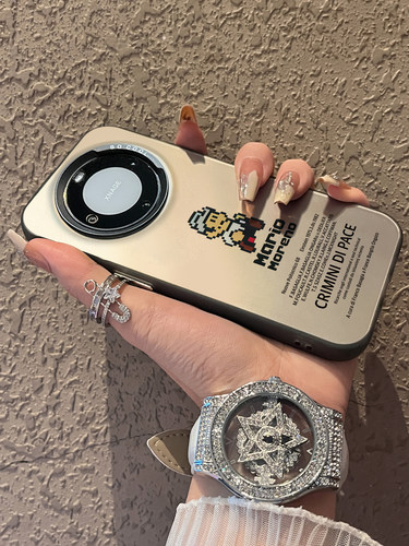 荣耀magic彩银简约手机壳