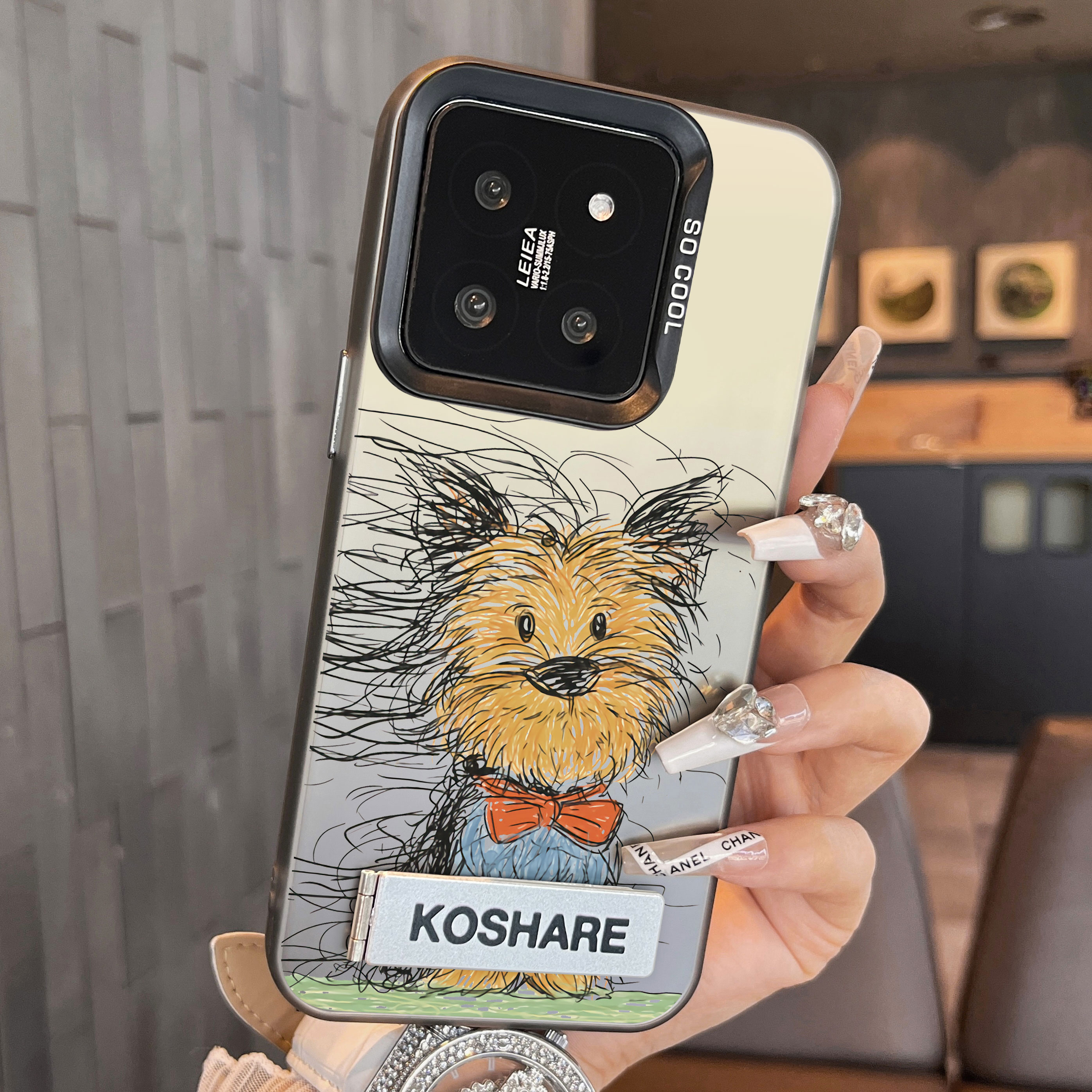 适用彩银小米手机壳简约