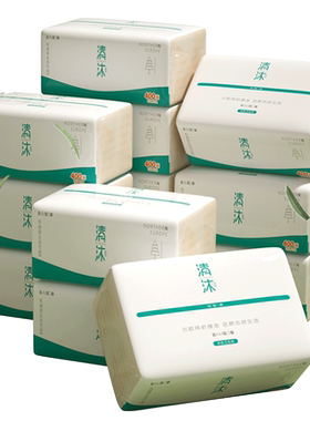 清沐卫生纸厕纸400张大包买4送1