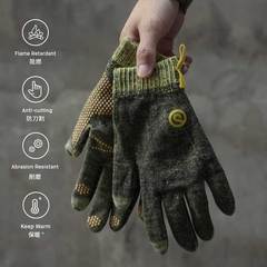 Snowline雪线3D立体编织阻燃防护户外手套耐磨防滑可触屏