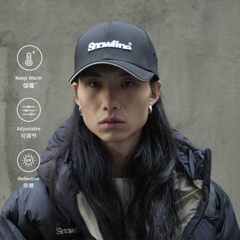 SNOWLINE中性鸭舌帽宽帽檐