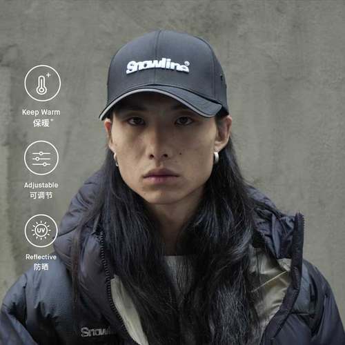 SNOWLINE中性鸭舌帽宽帽檐