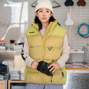 Snowline雪线P棉金标锁温马甲户外滑雪日常防风防泼水抗湿保温