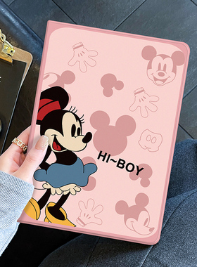 ipadpro11保护壳苹果air5套min6平板2024带笔槽电脑2迷你9书本3硅胶5支架air6新款第五六七八九代13英寸适用