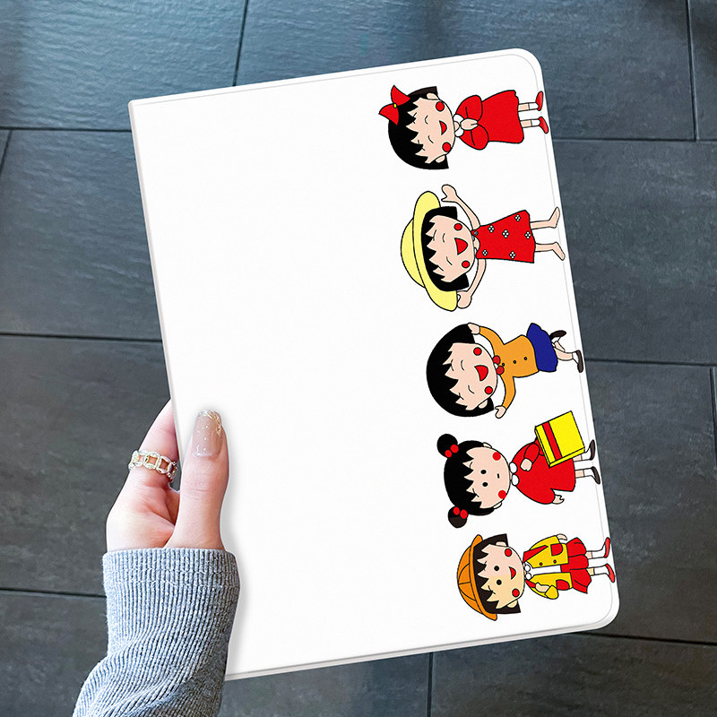 ipadmini6保护套苹果air5壳pro11平板10.9带笔槽硅胶5电脑9支架air2书本3迷你4新款第五六七八九代20英寸适用