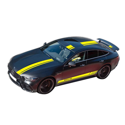 适用于奔驰AMG GT 63S 车贴拉花四门GT50 53改装车身侧裙彩条贴纸
