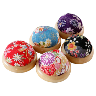 十字绣针扎工具扎针包刺绣针插收纳珠针包插针包和风可爱木底针包