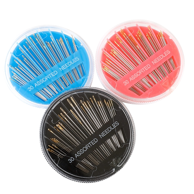 优质出口盒装家用圆盘diy手缝针