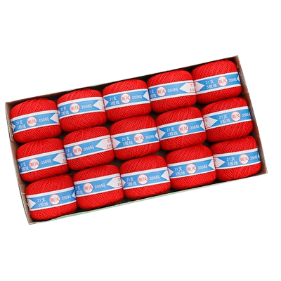 diy缝被子线3股粗线家用丝光棉球