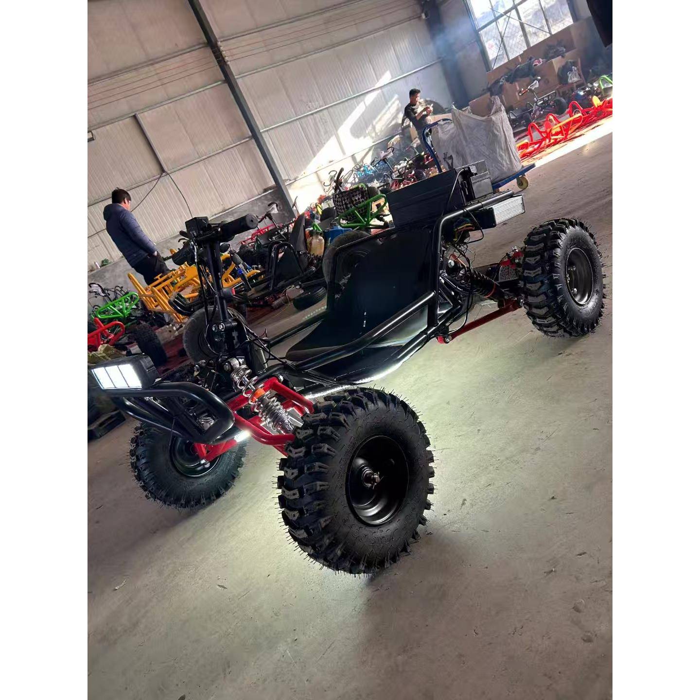 全地形卡丁车燃油版成人越野山地漂移两冲沙滩儿童电动迷你卡丁车