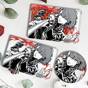 P5女神异闻录5周边雨宫莲明智吾郎流沙麻将卡砖立牌徽章谷子送礼