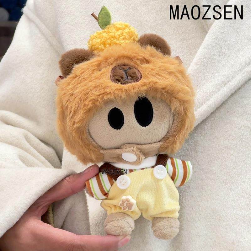 13cm小D薛之谦10cm娃衣dsp纸袋人天外来物玩偶卡皮巴拉头套背带裤