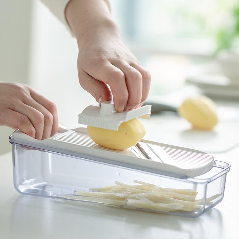 日本进口下村擦丝器削土豆丝神器家用切片刮萝卜丝蔬菜擦子刨丝器